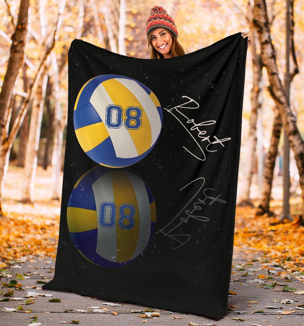 litzzy Personalized Sport Reflection Fleece Blanket - Lath1611201 Quilt Blanket   