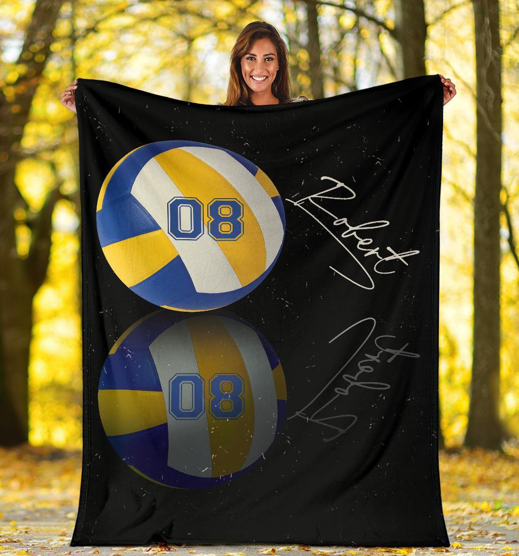 litzzy Personalized Sport Reflection Fleece Blanket - Lath1611201 Quilt Blanket   