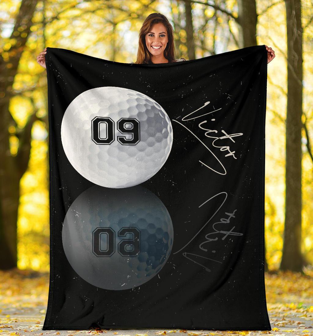 litzzy Personalized Sport Reflection Fleece Blanket - Lath1611201 Quilt Blanket   