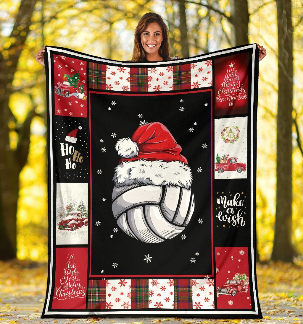 litzzy Sport Santa Xmas Fleece Blanket - Lath2011201 Quilt Blanket   