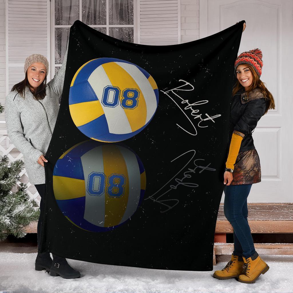 litzzy Personalized Sport Reflection Fleece Blanket - Lath1611201 Quilt Blanket   