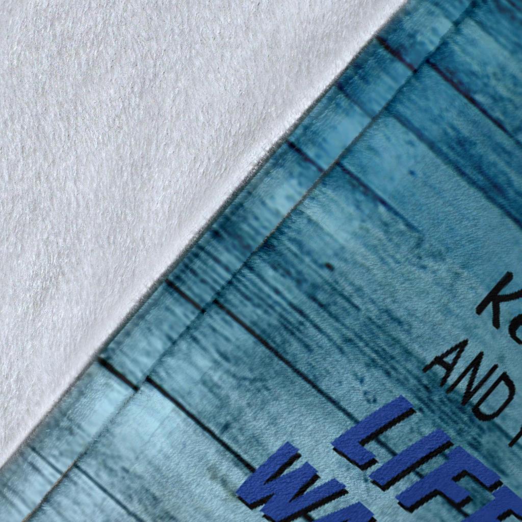 litzzy Softball - To My Granddaughter Fleece Blanket - Nh050820Ki Quilt Blanket   