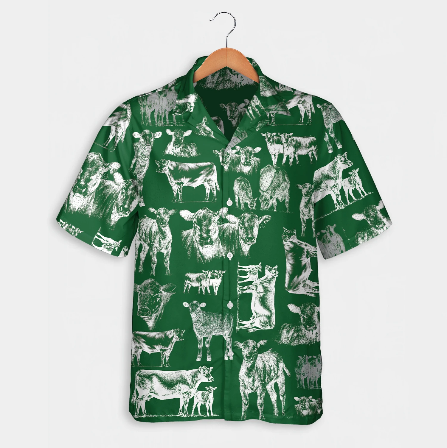 litzzy Tractor pattern white and blue, red, green Hawaiian Shirt, Summer gift, Short Sleeve Aloha Beach Shirt - Aloha shirt Hawaiian Hawaii Shirt For Summer Hawaii Shirt Style 4 XS 
