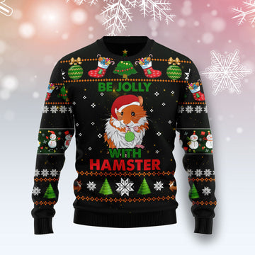 litzzy Hamster Be Jolly TY1811 Ugly Christmas Sweater -  Best Gift For Christmas, Noel Malalan - Christmas Signature sweater   