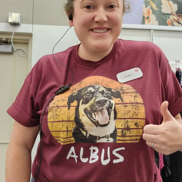 litzzy Custom Dog Vintage Shirt, Custom Pet Shirt, Dog Lover Gift, Dog Lover T-Shirt, Personalized Shirts, Dog Owner Shirt, Dog Photo Shirt, S-5XL T-shirt   