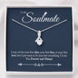 litzzy To My Soulmate Necklace - Soulmate Gift, Soulmate Jewelry, Jewelry Gift For Her, Gift For Soulmate, Love Necklace Gifts For Her, Anniversary Gift - Litzzy Alluring Beauty Necklace Jewelry   