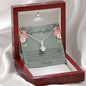 litzzy To My Granddaughter - Litzzy Alluring Beauty Necklace - Necklace for Granddaughter from Grandparents Jewelry Luxury Box  