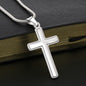 litzzy Cross, To My Man Necklace - Boyfriend/Husband Gift, Husband/Boyfriend Anniversary Gift, Husband Birthday Gift From Wife/Girlfriend, Partner - Litzzy Stainless Cross Necklace Jewelry   