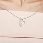 litzzy To My Granddaughter - Litzzy Forever Love Necklace - Necklace for Granddaughter from Grandma Jewelry   