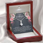 litzzy To My Granddaughter - Litzzy Alluring Beauty Necklace - Necklace for Granddaughter from Grandma Jewelry Luxury Box  