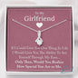 litzzy To My Girlfriend Necklace - Special, Necklace For Girlfriend, Birthday Gift For Girlfriend, Girlfriend Gifts, Valentine Gift For Girlfriend - Litzzy Alluring Beauty Necklace Jewelry   