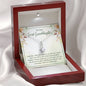 litzzy To My Granddaughter - My Dear Great Granddaughter - Litzzy Alluring Beauty Necklace - Necklace for Granddaughter from Grandparents Jewelry Luxury Box  