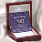 litzzy To My Granddaughter - Litzzy Interlocking Hearts Necklace - Necklace for Granddaughter from Grandparents Jewelry Luxury Box  