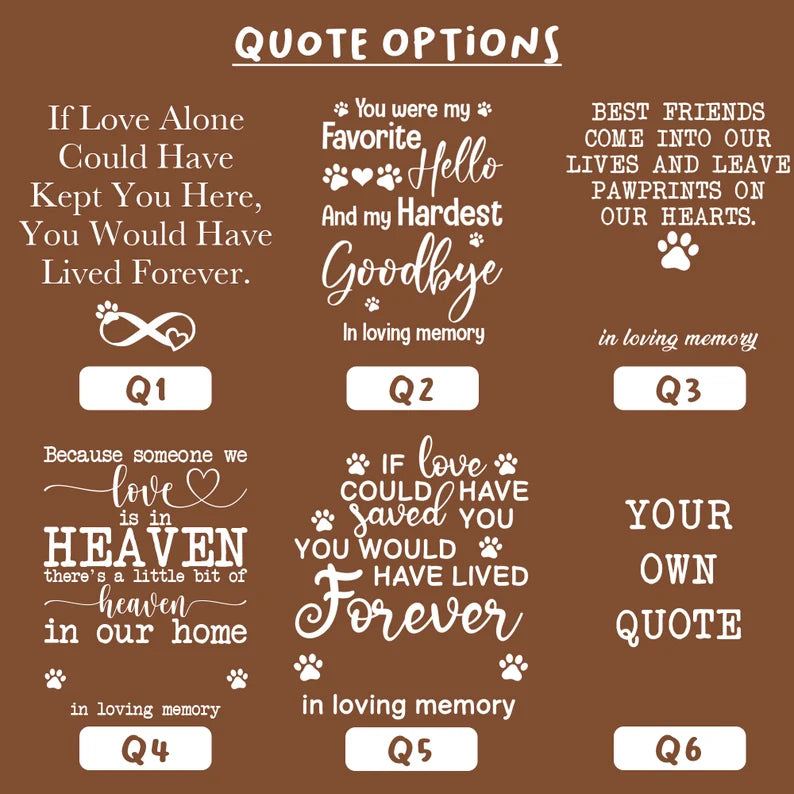 litzzy Memorial Pet Collar Sign, Watercolor Portrait , Loss of Dog, Cat Loss Gifts, Pet Collar Holder, Memorial Standing Frame, Bereavement Gifts Pet Picture Frame   