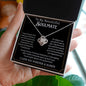 litzzy To My Soulmate - Litzzy Love Knot Necklace - Necklace Gift for Wife, Girlfriend - Anniversary Gift For Her Jewelry   
