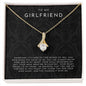 litzzy To My Girlfriend - Valentines Day Gift, Girlfriend Gifts, Girlfriend Birthday Gifts, Girlfriend Jewelry- Necklace Gift For Girlfriend From Boyfriend - Litzzy Alluring Beauty Necklace Jewelry   