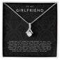 litzzy To My Girlfriend - Valentines Day Gift, Girlfriend Gifts, Girlfriend Birthday Gifts, Girlfriend Jewelry- Necklace Gift For Girlfriend From Boyfriend - Litzzy Alluring Beauty Necklace Jewelry   