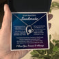 litzzy To My Beautiful Soulmate - You're The Best Thing That Ever Happened To Me - Gift For Wife, Girlfriend, Anniversary Gift, Valentine Gift - Litzzy Forever Love Necklace Jewelry 14k White Gold Finish Standard Box 
