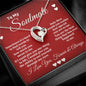 litzzy To My Soulmate - Litzzy Forever Love Necklace - Valentines Day Gift For Wife, Soulmate, Girlfriend - Anniversary Gift For Her Jewelry   