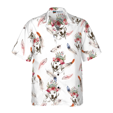 litzzy Labrador Retriever Hawaiian Shirt, Labrador Retriever Boho Chic Dogs Aloha Shirt For Men, Women - Perfect Gift For Labrador Retriever Lover, dog hawaiian shirt Hawaii Shirt   