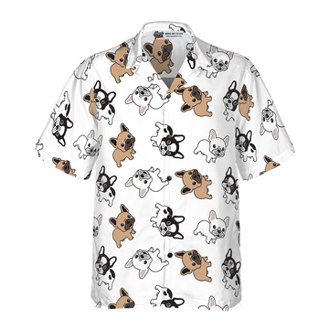 litzzy Bulldog Hawaiian Shirt, Funny French Bulldog Aloha Shirt For Men, Women - Perfect Gift For Bulldog Lover, dog hawaiian shirt Hawaii Shirt   