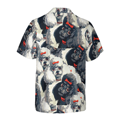 litzzy Poodles Hawaiian Shirt, Little Sweet Poodles Aloha Shirt For Men, Women - Perfect Gift For Poodle Lovers, dog hawaiian shirt Hawaii Shirt   