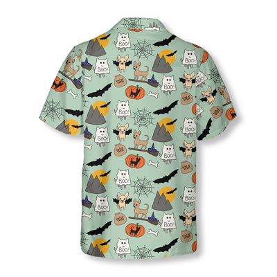 litzzy Chihuahua Hawaiian Shirt, Halloween Chihuahua Aloha Shirt For Men, Women - Perfect Gift For Chihuahua Lovers, dog hawaiian shirt Hawaii Shirt   