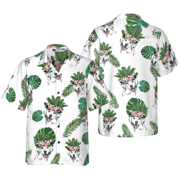 litzzy Labrador Retriever Hawaiian Shirt, Labrador Retriever Tropical Summer, Tropical Flowers Aloha Shirt For Men, Women - Perfect Gift For Labrador Retriever Lover, dog hawaiian shirt Hawaii Shirt   