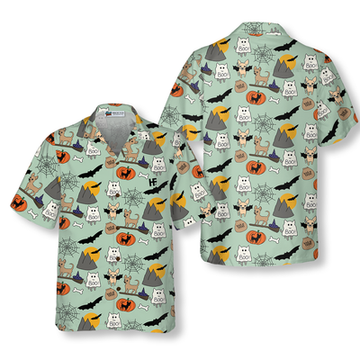litzzy Chihuahua Hawaiian Shirt, Halloween Chihuahua Aloha Shirt For Men, Women - Perfect Gift For Chihuahua Lovers, dog hawaiian shirt Hawaii Shirt   