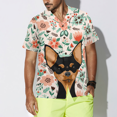 litzzy Chihuahua Hawaiian Shirt, Chihuahua Lover, Happiness Is Chihuahua Kisses Aloha Shirt For Men, Women - Perfect Gift For Chihuahua Lovers, dog hawaiian shirt Hawaii Shirt   