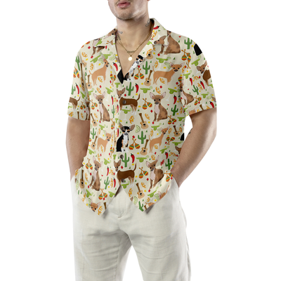 litzzy Chihuahua Hawaiian Shirt, Fiesta Chihuahua And Margaritas Celebration Aloha Shirt For Men, Women - Perfect Gift For Chihuahua Lovers, dog hawaiian shirt Hawaii Shirt   