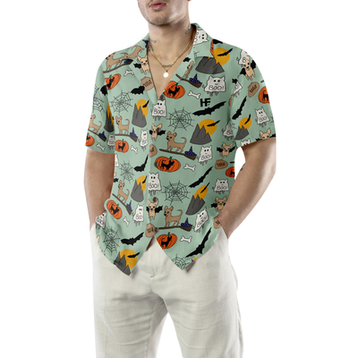 litzzy Chihuahua Hawaiian Shirt, Halloween Chihuahua Aloha Shirt For Men, Women - Perfect Gift For Chihuahua Lovers, dog hawaiian shirt Hawaii Shirt   