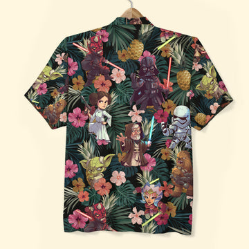 litzzy S. W. Hawaiian Shirt - Summer Flower Pattern Hawaiian Shirt For Men, Woman, Litzzy Aloha Shirt Hawaiian Shirt   