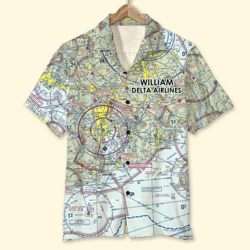 litzzy Personalized Aviation Hawaiian Shirt, Aloha Shirt, Gift For Summer Hawaiian Shirt For Men, Woman, Litzzy Aloha Shirt Hawaiian Shirt   