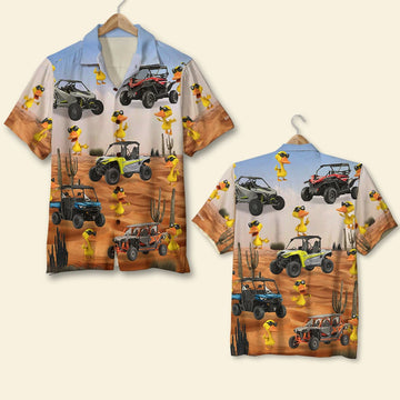litzzy UTV Hawaiian Shirt, UTV Duck Desert Hawaiian Shirt For Men, Woman, Litzzy Aloha Shirt Hawaiian Shirt   
