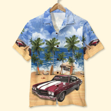litzzy Custom Classic Car Hawaiian Shirt, Aloha Shirt, Summer Beach Pattern Hawaiian Shirt For Men, Woman, Litzzy Aloha Shirt Hawaiian Shirt   