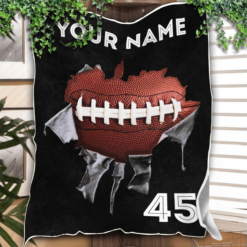 litzzy Personalized Torn Fb Fleece Blanket - Tlno0511204 Quilt Blanket 50x60  