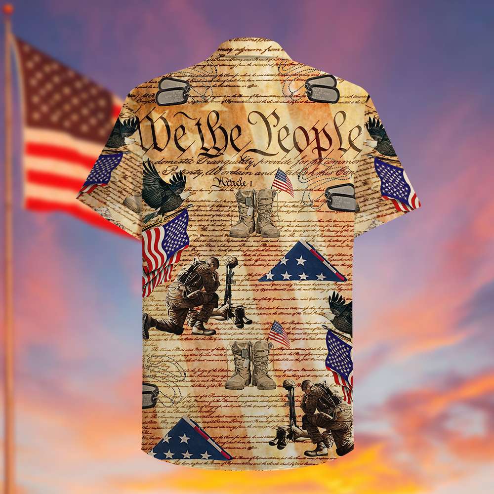 litzzy Veteran We the people Hawaiian Shirt, Aloha Shirt Hawaiian Shirt For Men, Woman, Litzzy Aloha Shirt Hawaii Shirt   