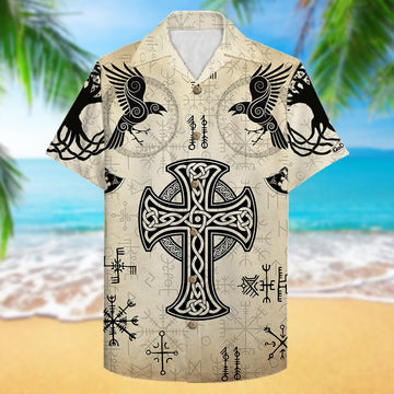 litzzy Personalized Viking Hawaiian Shirt - Too Many Idiots Not Enough Axes - Strong Viking Back View Hawaiian Shirt For Men, Woman, Litzzy Aloha Shirt Hawaiian Shirt   