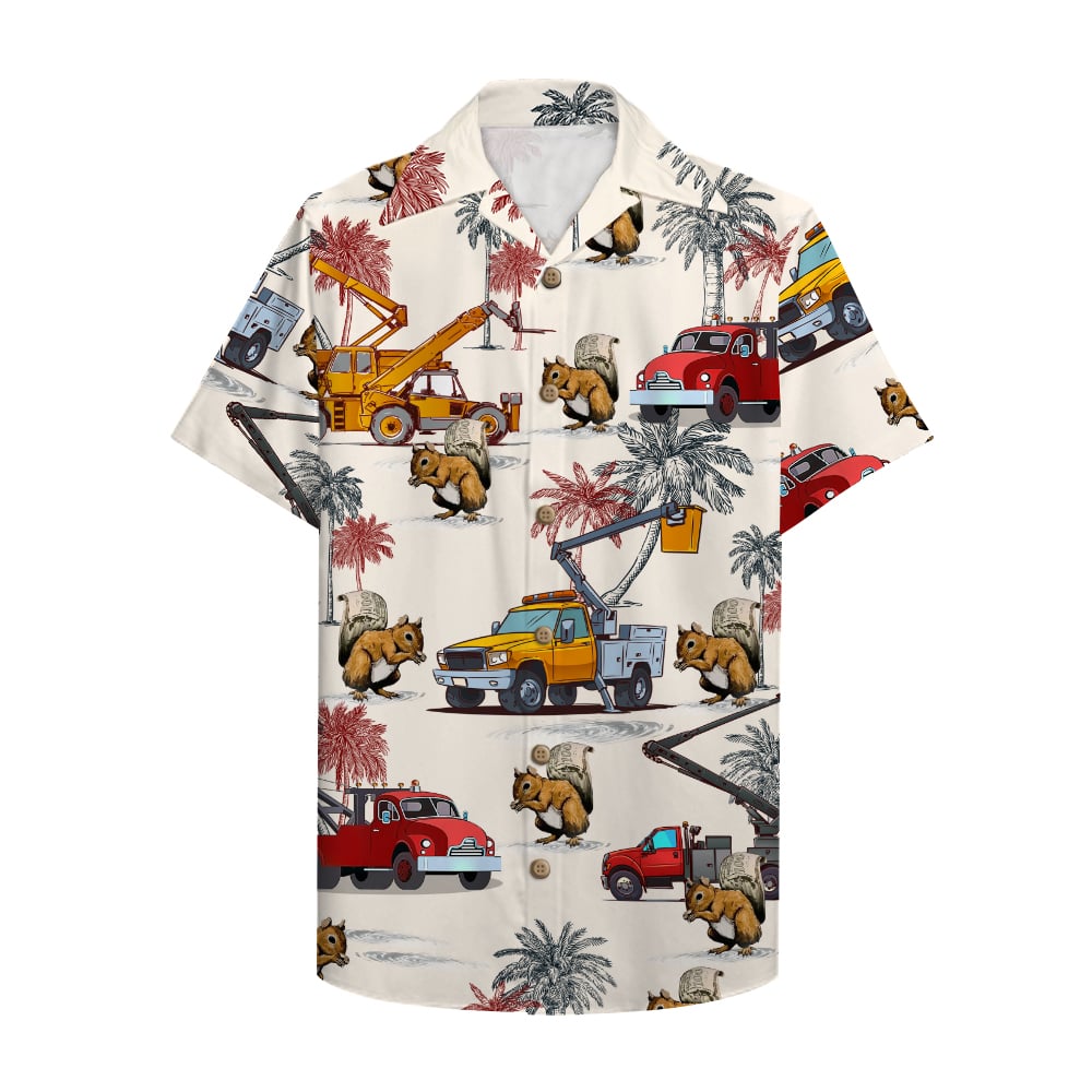 litzzy Lineman Hawaiian Shirt - The Cranes Pattern Hawaiian Shirt For Men, Woman, Litzzy Aloha Shirt Hawaii Shirt   