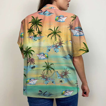 litzzy We're In It For The Long Journey, Couple Cheer Hawaiian Shirt, Aloha Shirt Hawaiian Shirt For Men, Woman, Litzzy Aloha Shirt Hawaii Shirt   