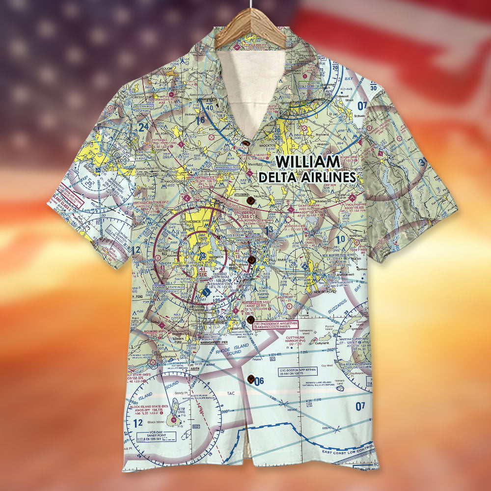 litzzy Personalized Aviation Hawaiian Shirt, Aloha Shirt, Gift For Summer Hawaiian Shirt For Men, Woman, Litzzy Aloha Shirt Hawaiian Shirt   