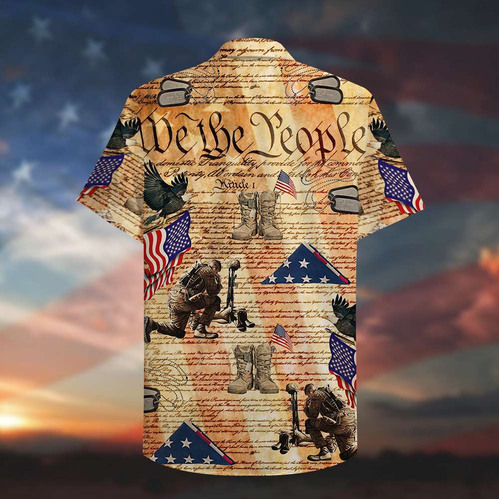 litzzy Veteran We the people Hawaiian Shirt, Aloha Shirt Hawaiian Shirt For Men, Woman, Litzzy Aloha Shirt Hawaii Shirt   