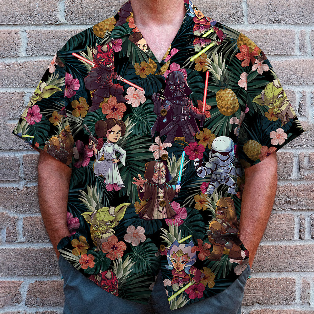litzzy S. W. Hawaiian Shirt - Summer Flower Pattern Hawaiian Shirt For Men, Woman, Litzzy Aloha Shirt Hawaiian Shirt   