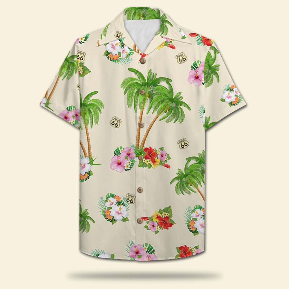 litzzy Personalized Biker Couple Hawaiian Shirt - We May No Have It All Together But Together We Have It - Floral Pattern Hawaiian Shirt For Men, Woman, Litzzy Aloha Shirt Hawaii Shirt   