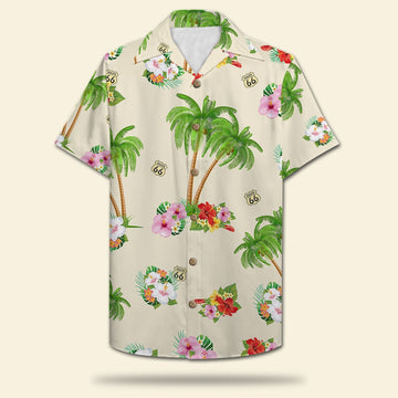 litzzy Personalized Biker Couple Hawaiian Shirt - We May No Have It All Together But Together We Have It - Floral Pattern Hawaiian Shirt For Men, Woman, Litzzy Aloha Shirt Hawaii Shirt   