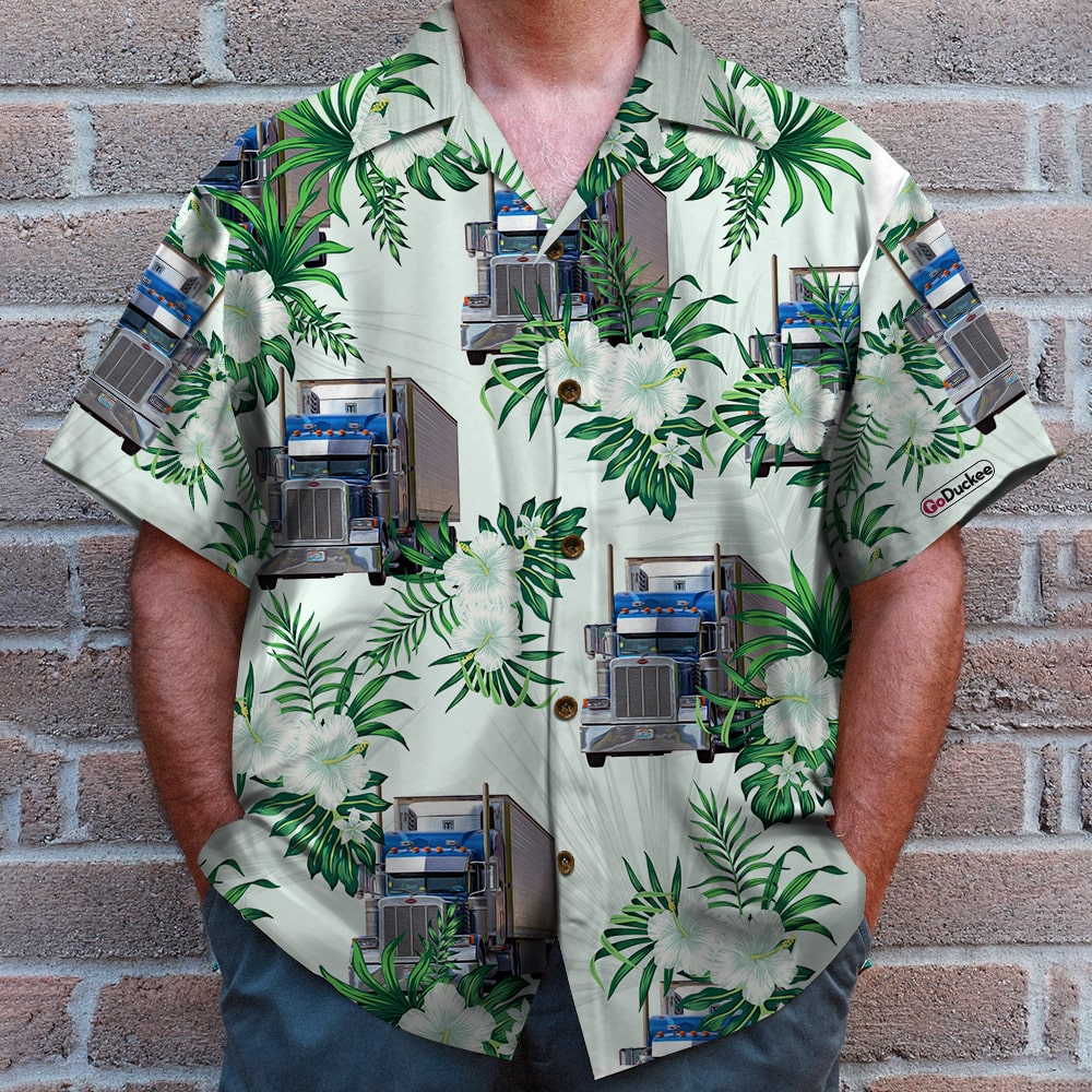 litzzy Custom Your Own Truck's Photo - Truck Driver Hawaiian Shirt Hawaiian Shirt For Men, Woman, Litzzy Aloha Shirt Hawaii Shirt   