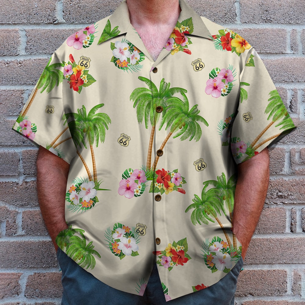 litzzy Personalized Biker Couple Hawaiian Shirt - We May No Have It All Together But Together We Have It - Floral Pattern Hawaiian Shirt For Men, Woman, Litzzy Aloha Shirt Hawaii Shirt   