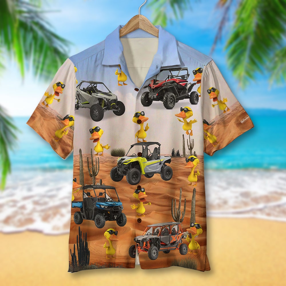 litzzy UTV Hawaiian Shirt, UTV Duck Desert Hawaiian Shirt For Men, Woman, Litzzy Aloha Shirt Hawaiian Shirt   