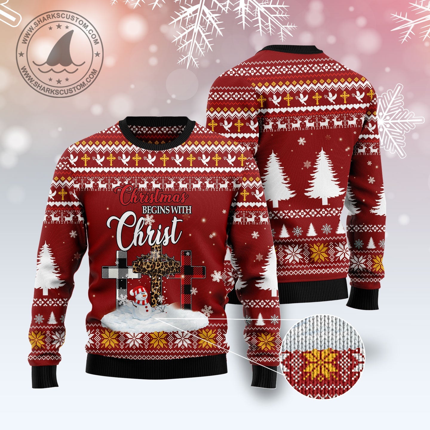 litzzy Christian Christmas T2710 Ugly Christmas Sweater -  Best Gift For Christmas, Noel Malalan - Christmas Signature sweater   